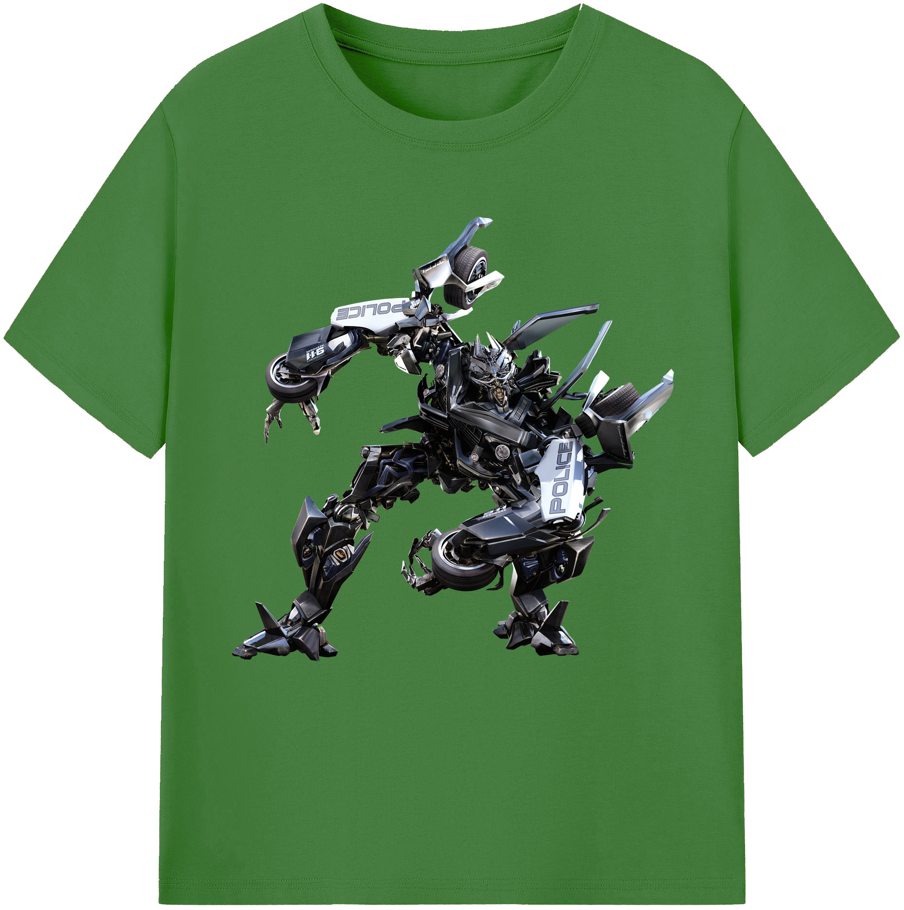 （画像用）  レディースカジュアルプリントTシャツ（綿100％）